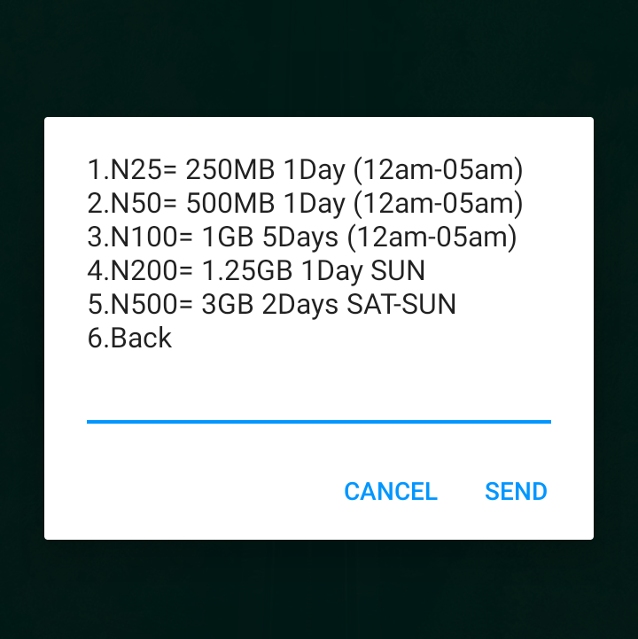 Glo 1.2GB For N200