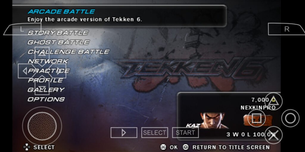 Tekken 6 ppsspp game