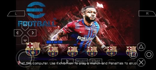 PES 2022 PPSSPP Iso File (PS4 & PS5 Camera) Download in 2023