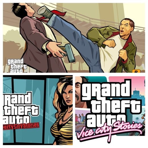 All GTA PPSSPP games